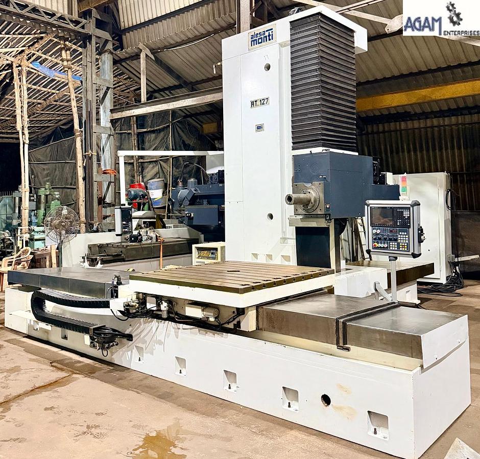 Refurbished Alesa Monti AT 127 CNC Horizontal Boring (5 Axis)