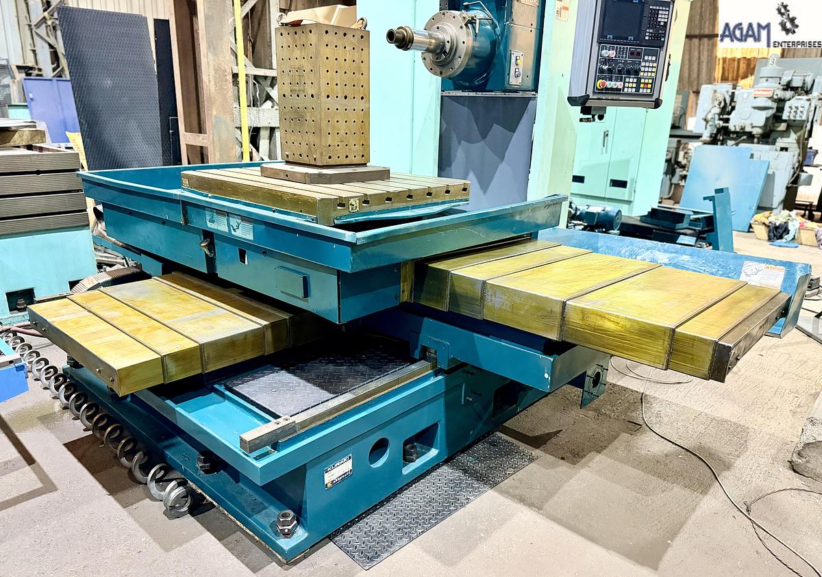 Used Kuraki KBT 10DX CNC TABLE-TYPE HORIZONTAL BORING MILLS (5 Axis)