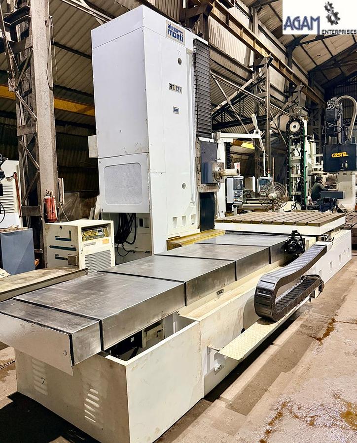 Refurbished Alesa Monti AT 127 CNC Horizontal Boring (5 Axis)