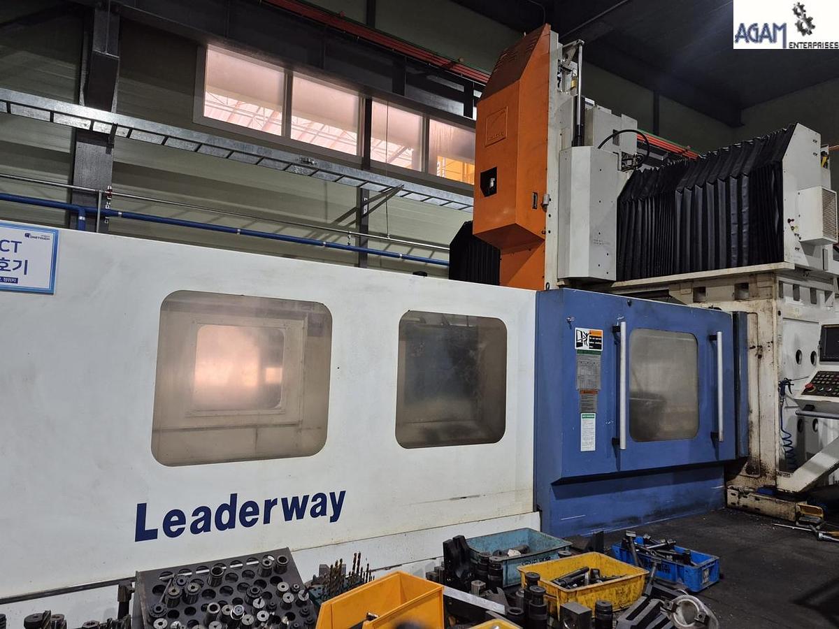 Used Leaderway LX3220 Double Column Vertical Machining Center