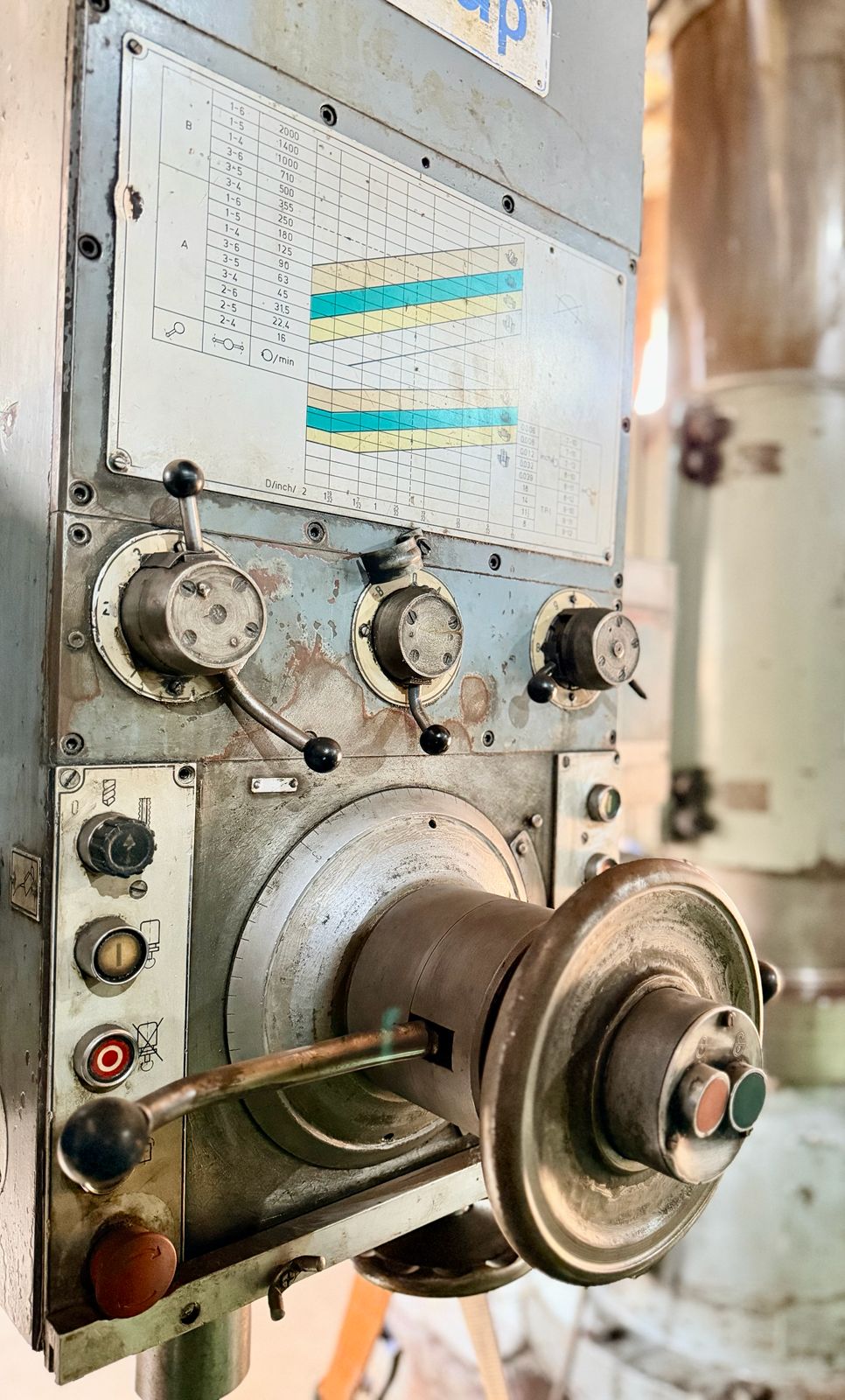 Used Csepel HFR50 Radial Drilling Machine