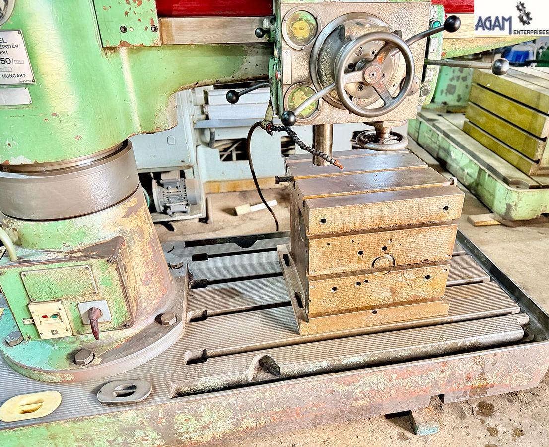 Used Csepel RF50 / 1250 Radial Drilling Machine