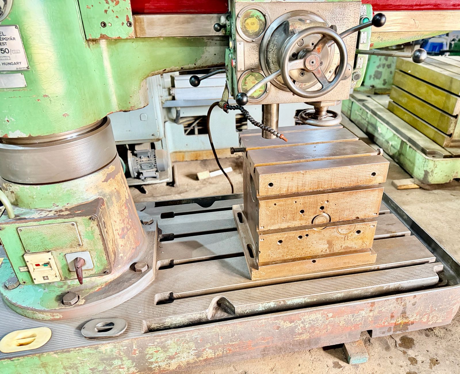 Used Csepel RF50 / 1250 Radial Drilling Machine