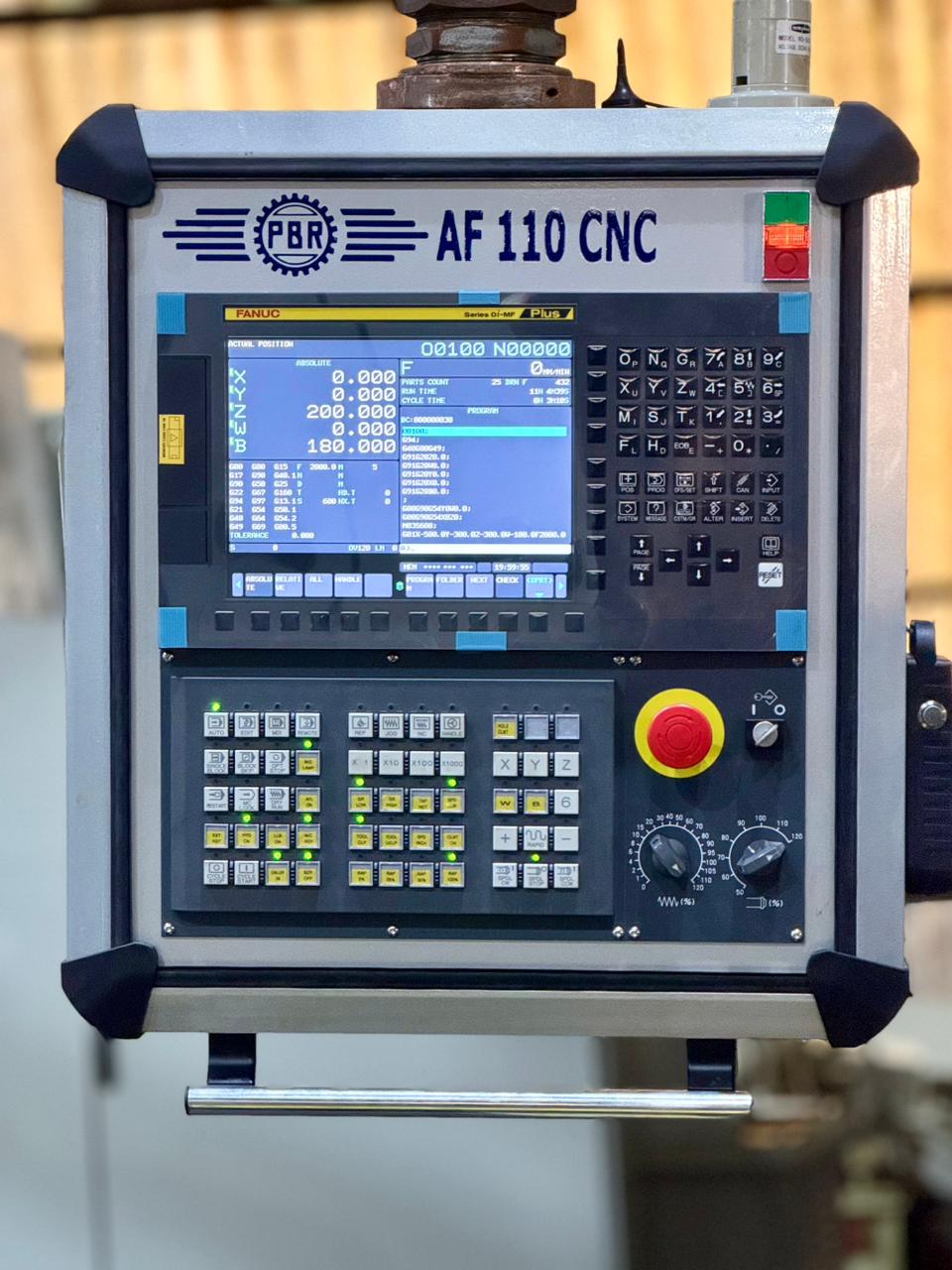 Refurbished PBR AF 110 CNC HORIZONTAL BORING MACHINE (5 Axis)