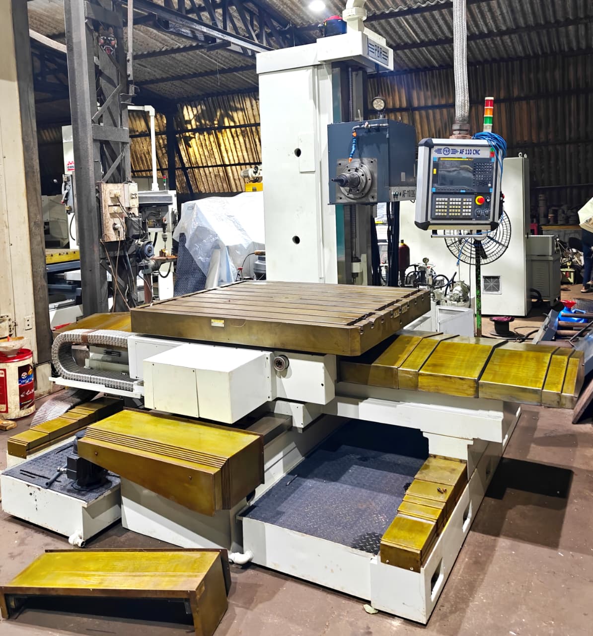 Refurbished PBR AF 110 CNC HORIZONTAL BORING MACHINE (5 Axis)