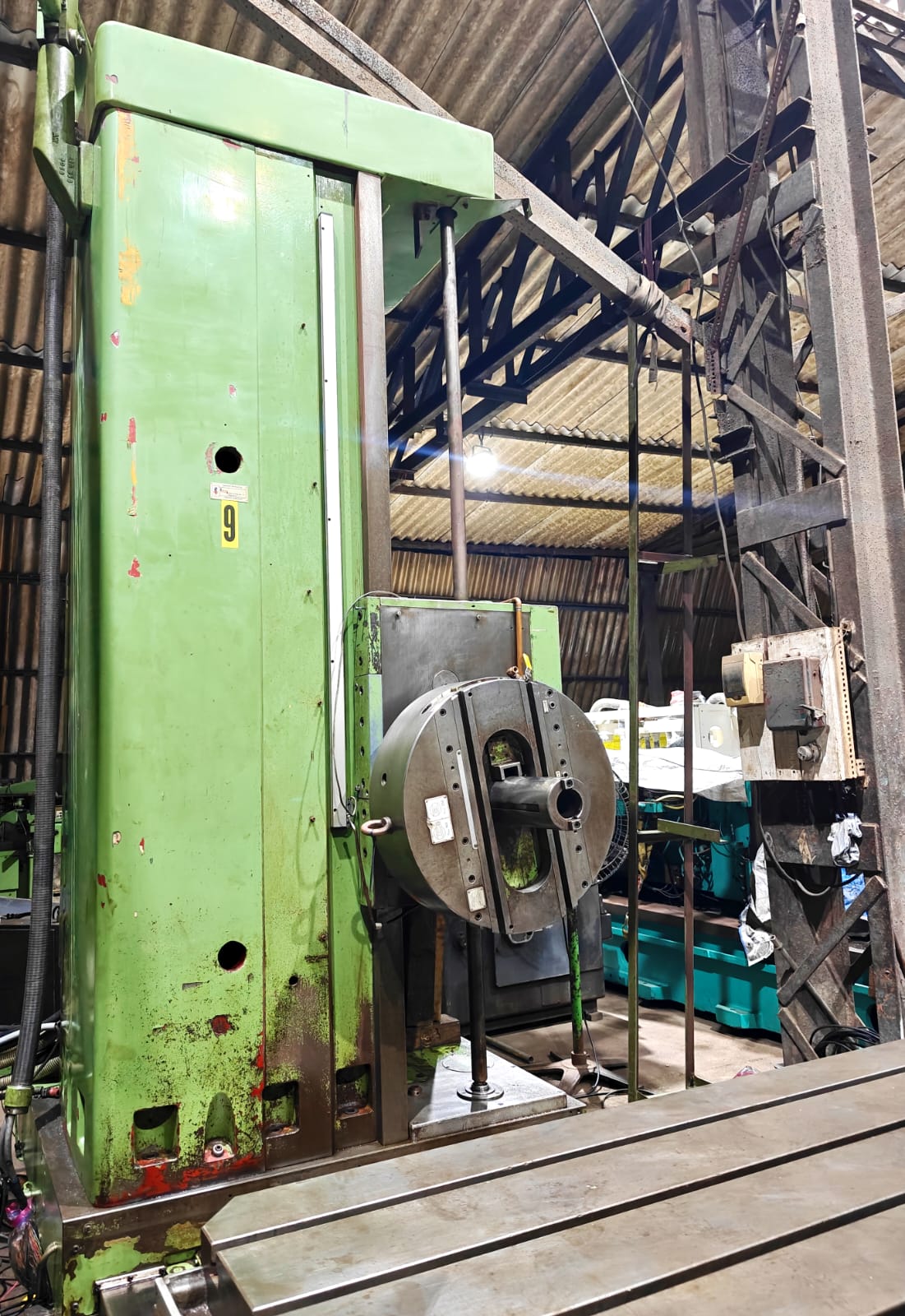 Used Wotan B120R T-Type Horizontal Boring Machine