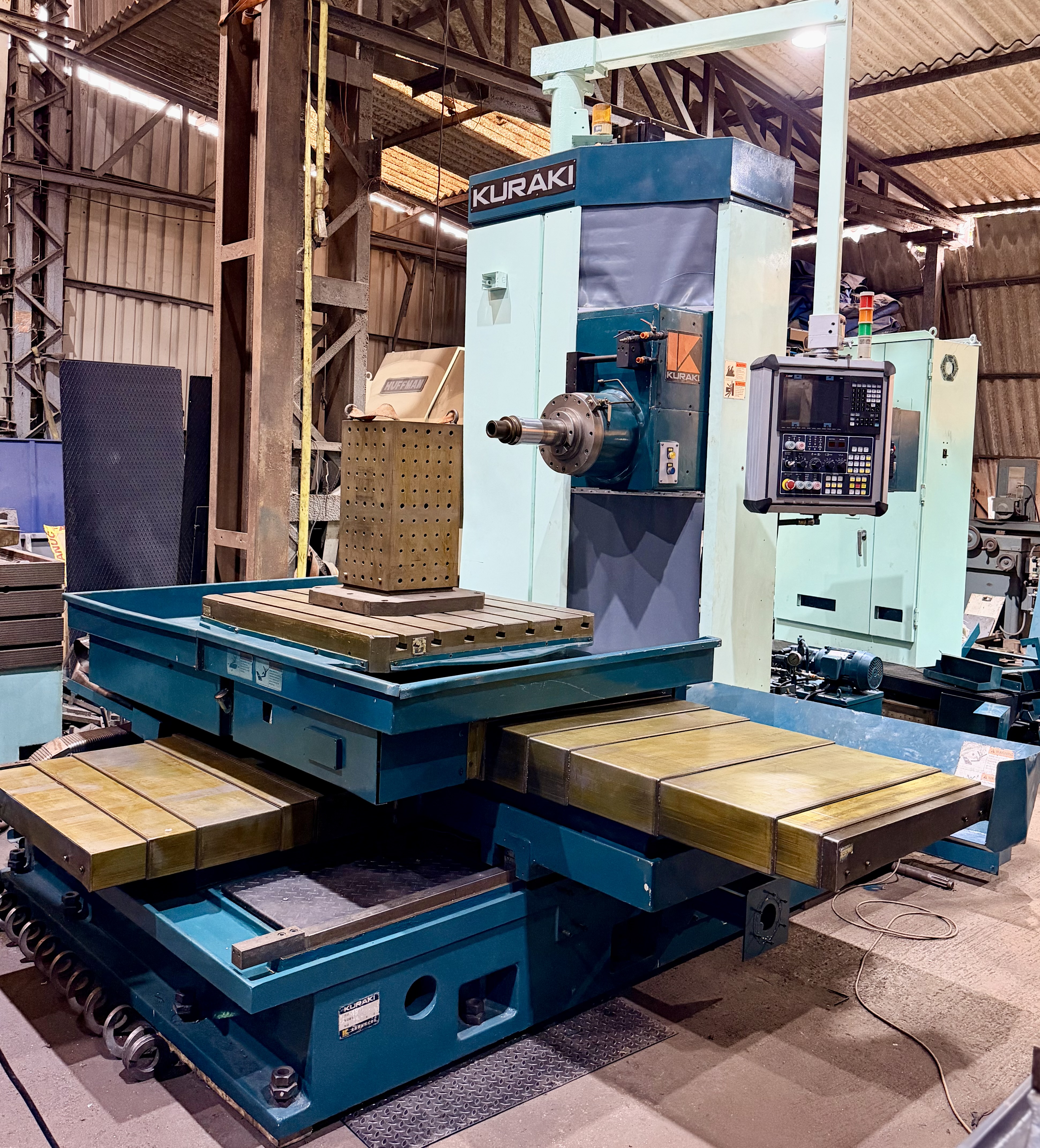 Used Kuraki KBT 10DX CNC TABLE-TYPE HORIZONTAL BORING MILLS (5 Axis)