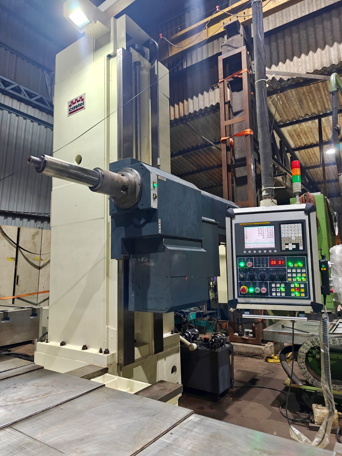 Used CASTEL MATIC 3 CNC Horizontal Boring Machine (5 Axis)