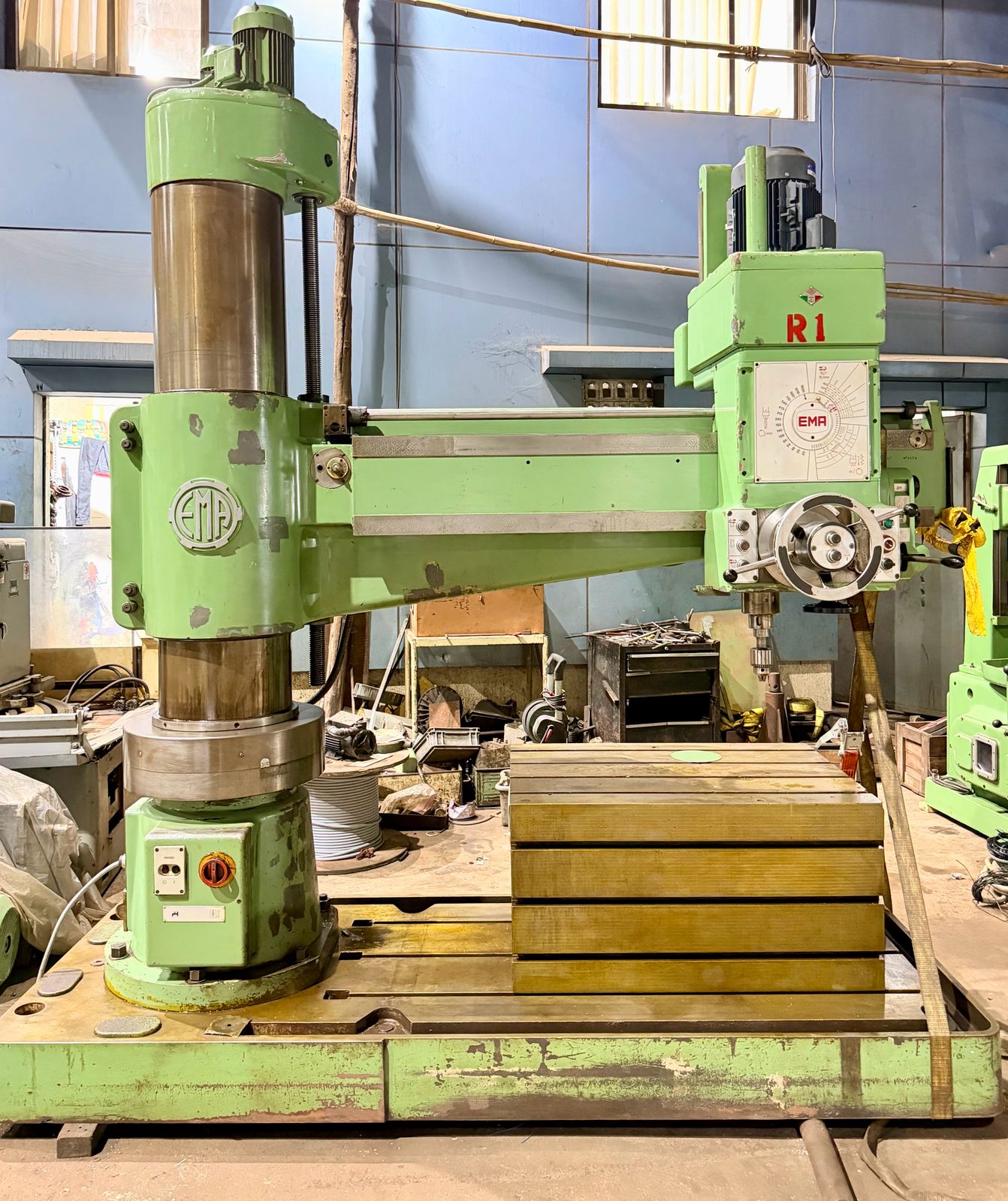 Used EMA Radial Drilling Machine