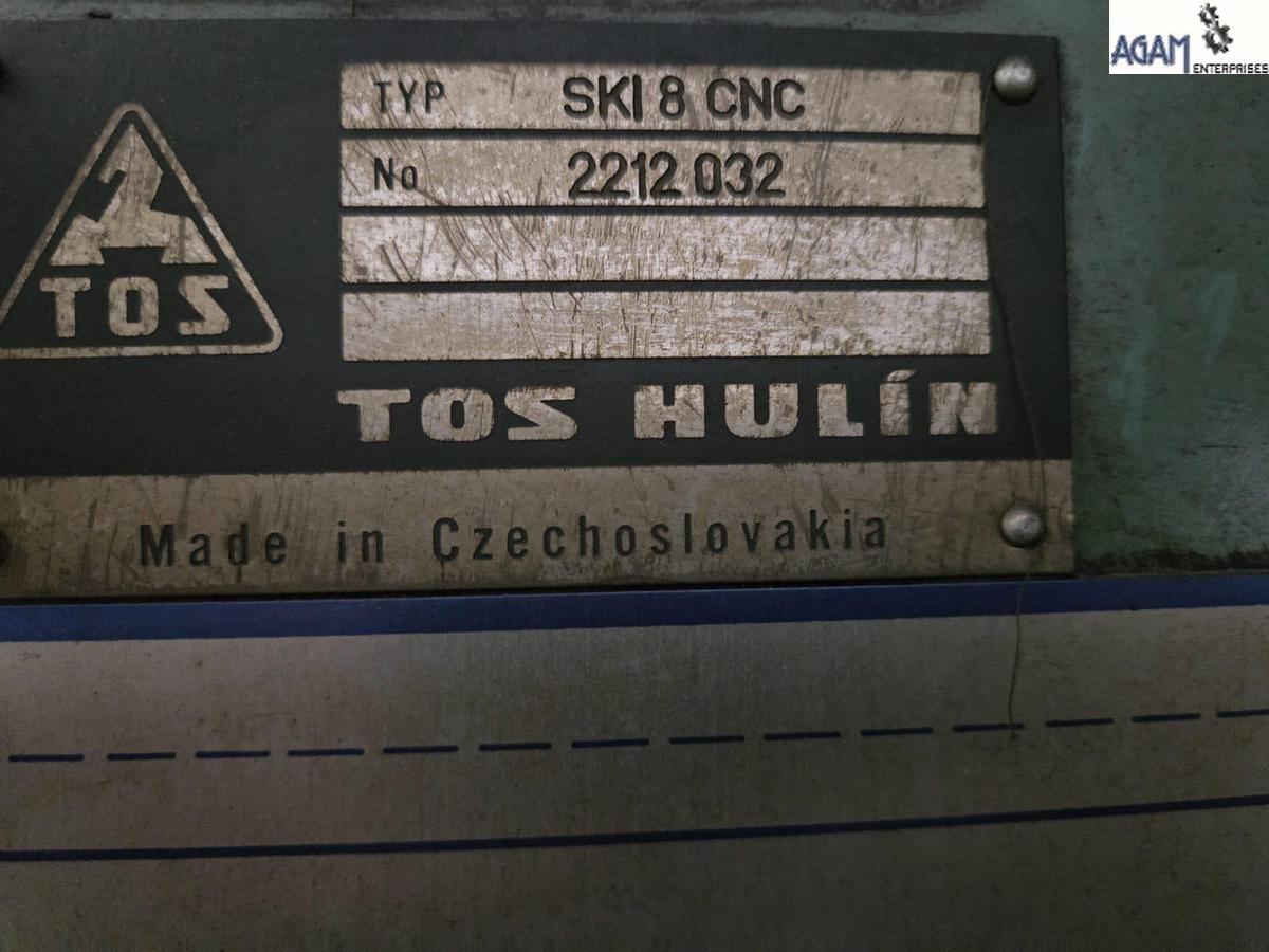 Used TOS SKI8 CNC VTL