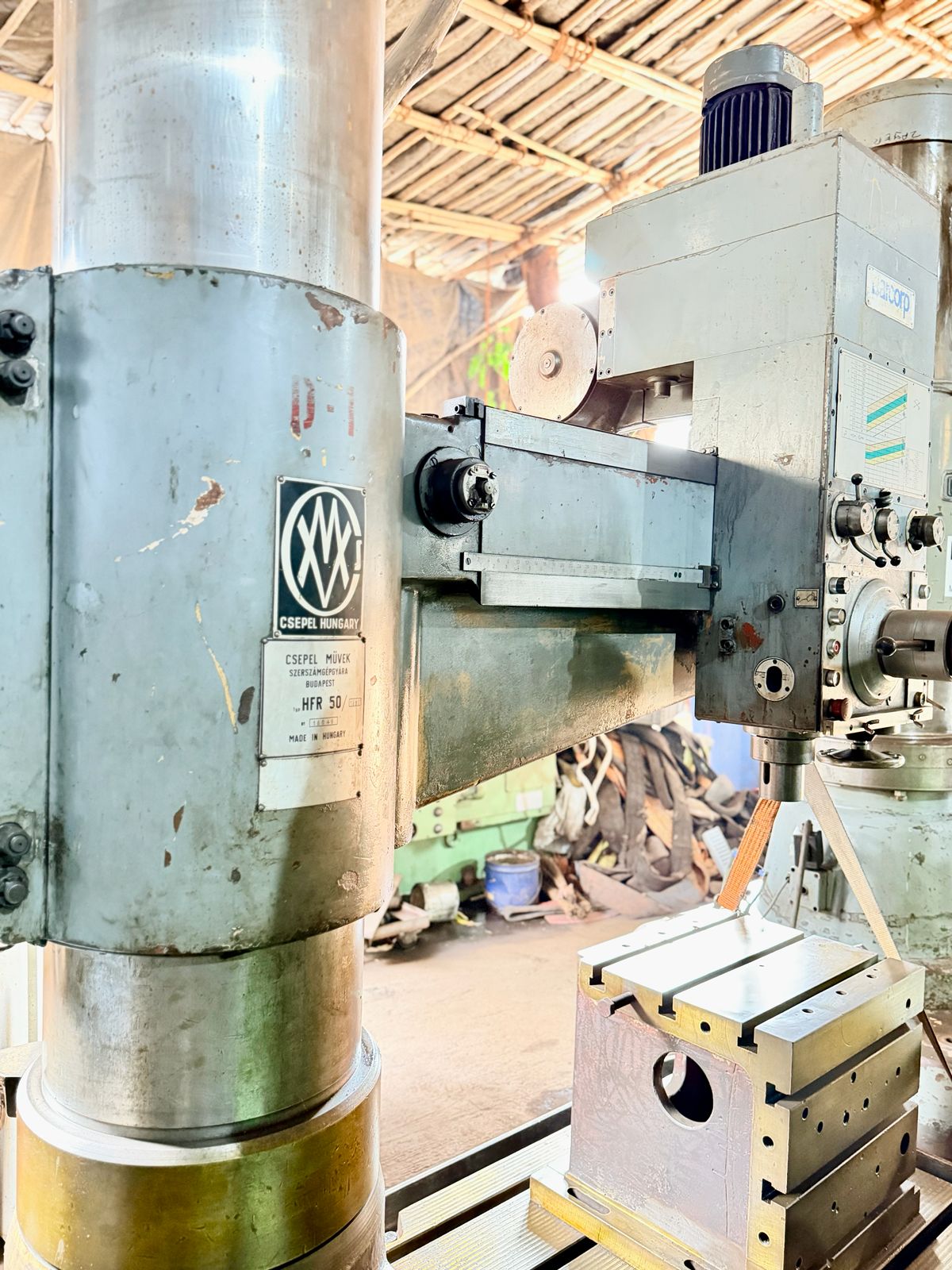 Used Csepel HFR50 Radial Drilling Machine