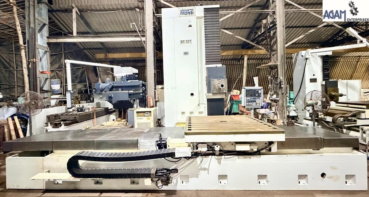 Refurbished Alesa Monti AT 127 CNC Horizontal Boring (5 Axis)