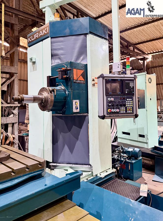 Used Kuraki KBT 10DX CNC TABLE-TYPE HORIZONTAL BORING MILLS (5 Axis)
