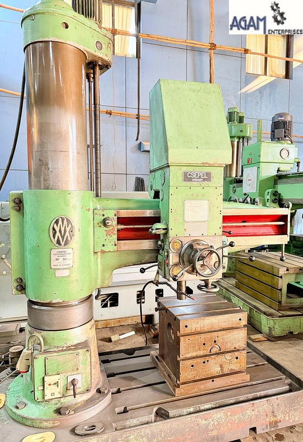 Used Csepel RF50 / 1250 Radial Drilling Machine