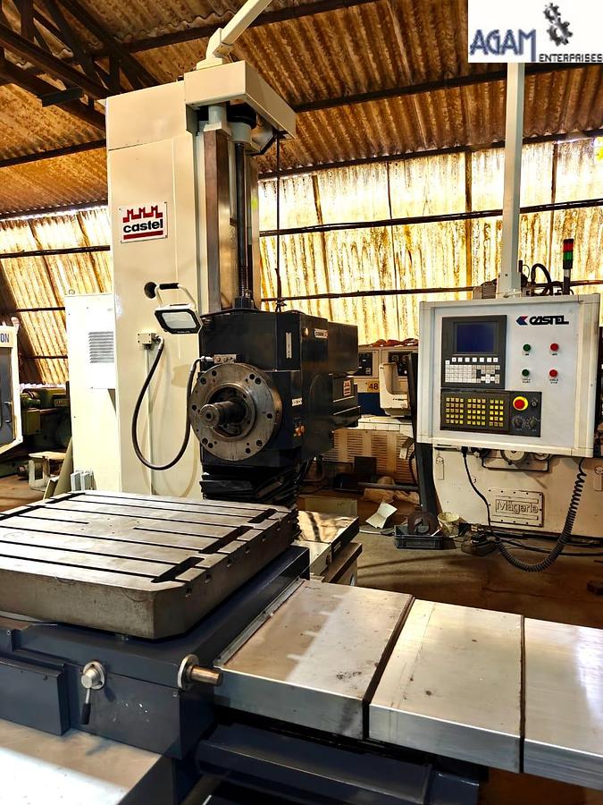 Used CASTEL 2 CNC Horizontal Boring Machine (5 Axis)