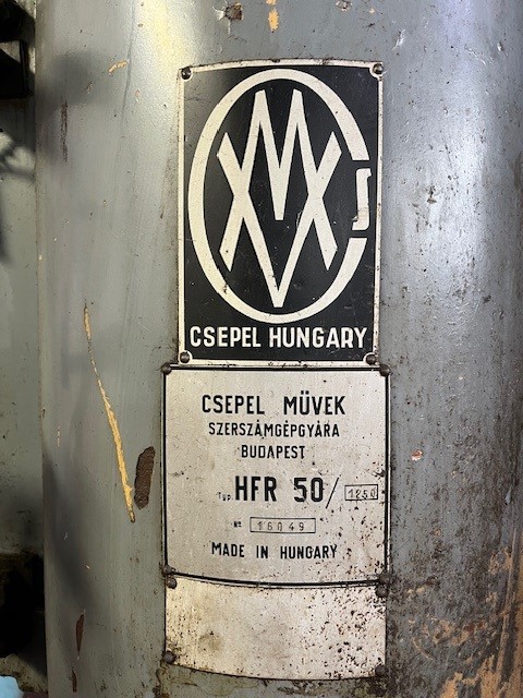 Used Csepel HFR50 Radial Drilling Machine