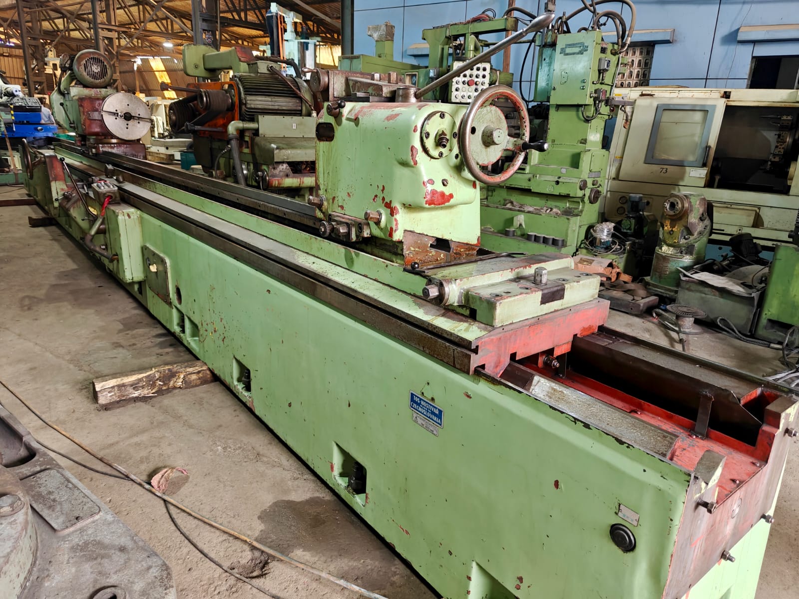 Used TOS BUT 63 / 4000 Cylindrical Grinding Machine