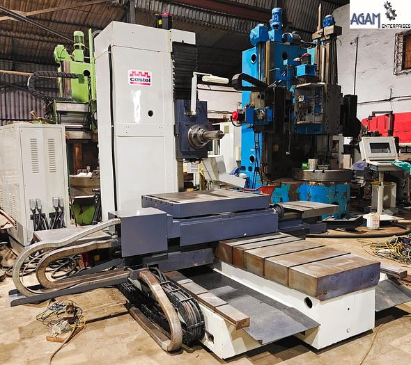 Refurbished Castel Matic 2 CNC Horizontal Boring Machine (5 Axis)