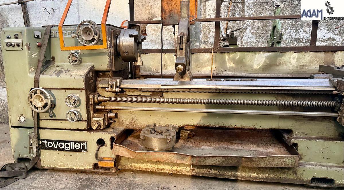 Used Tovagliere 3000 mm Lathe Machine