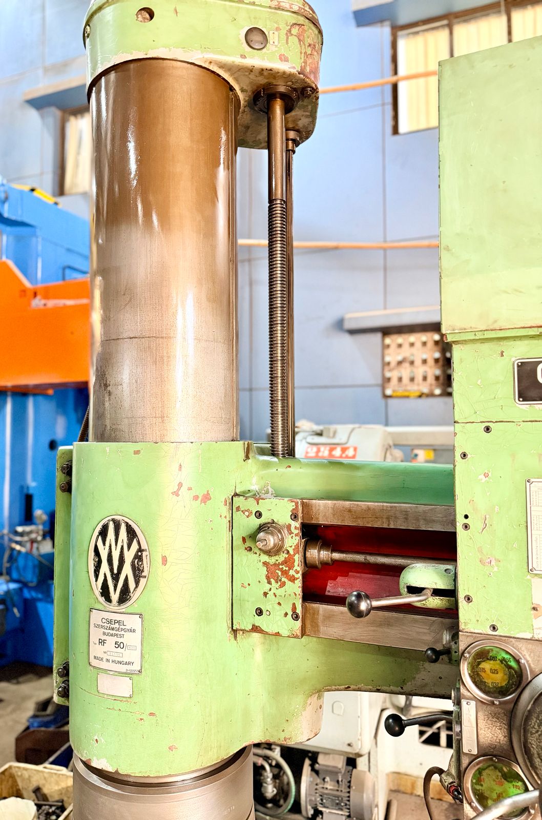 Used Csepel RF50 / 1250 Radial Drilling Machine