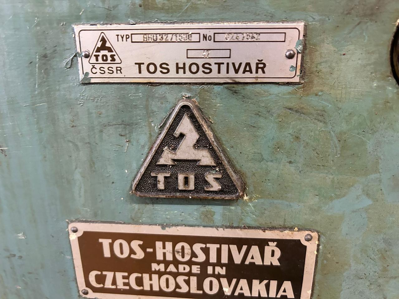 Used TOS BHU32/1500 Cylindrical Grinding Machine