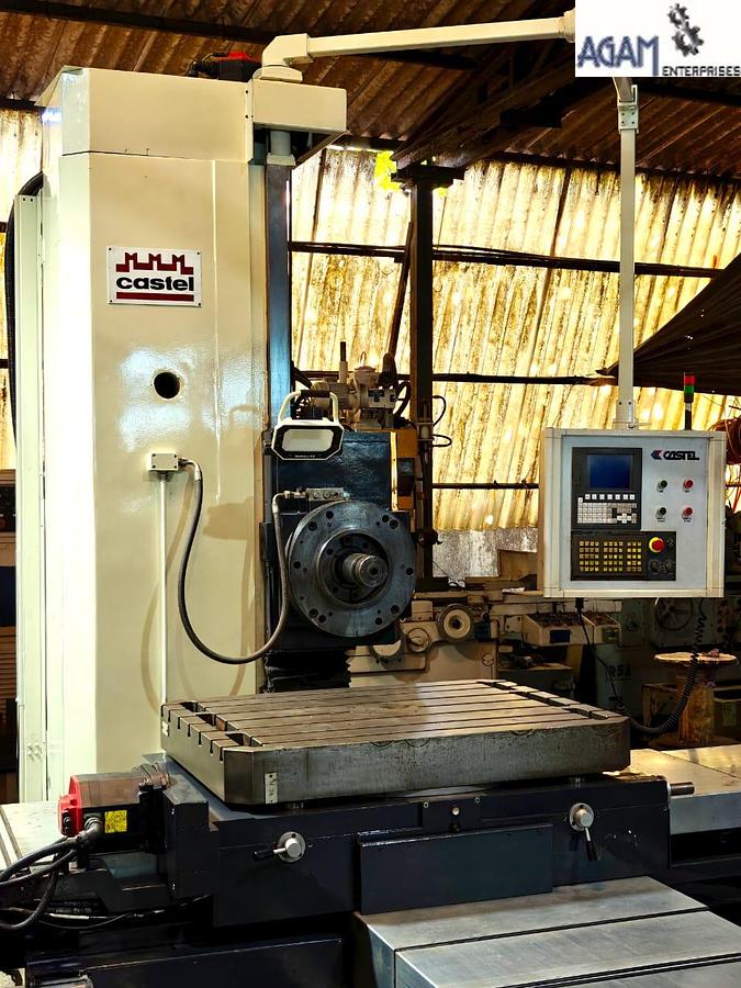 Used CASTEL 2 CNC Horizontal Boring Machine (5 Axis)