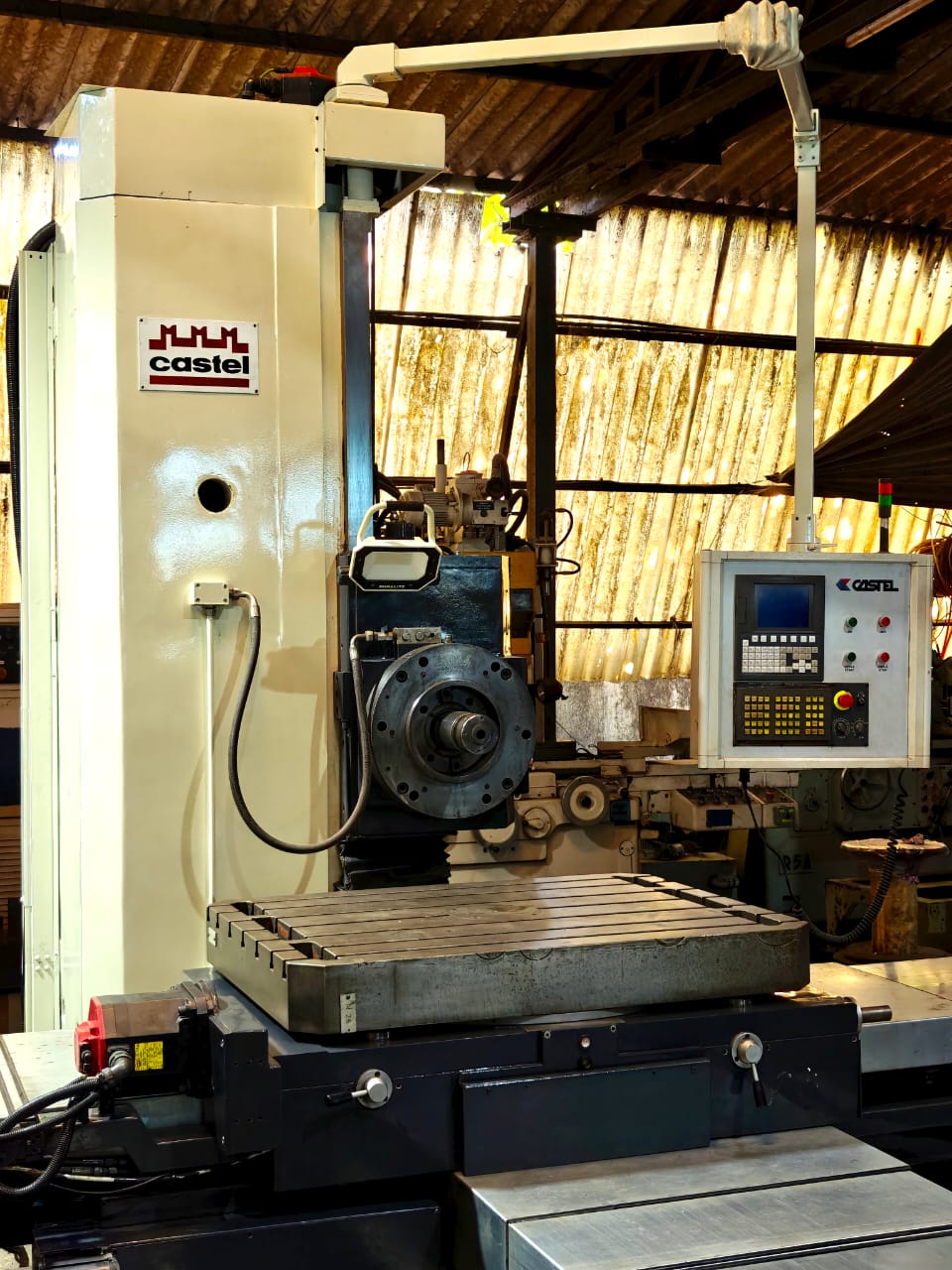 Used CASTEL 2 CNC Horizontal Boring Machine (5 Axis)