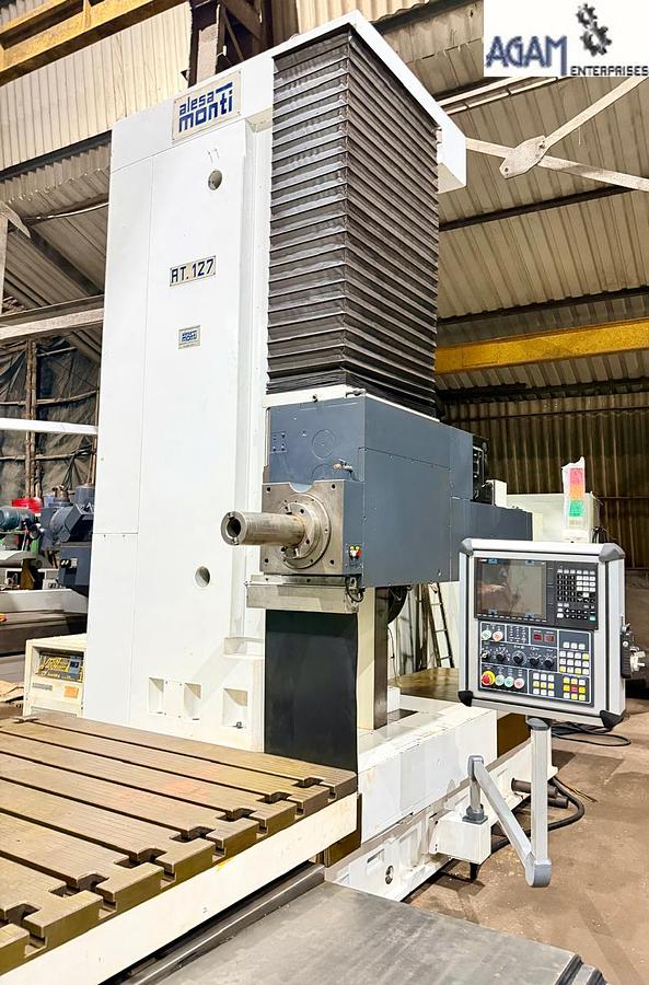 Refurbished Alesa Monti AT 127 CNC Horizontal Boring (5 Axis)