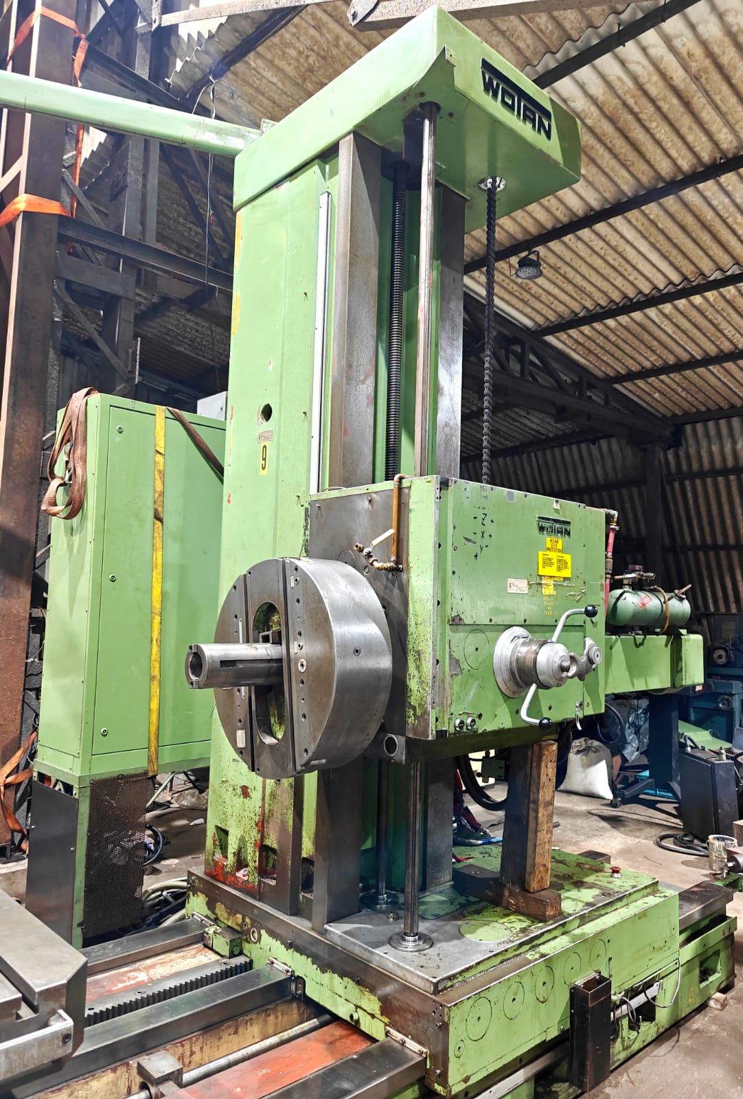 Used Wotan B120R T-Type Horizontal Boring Machine