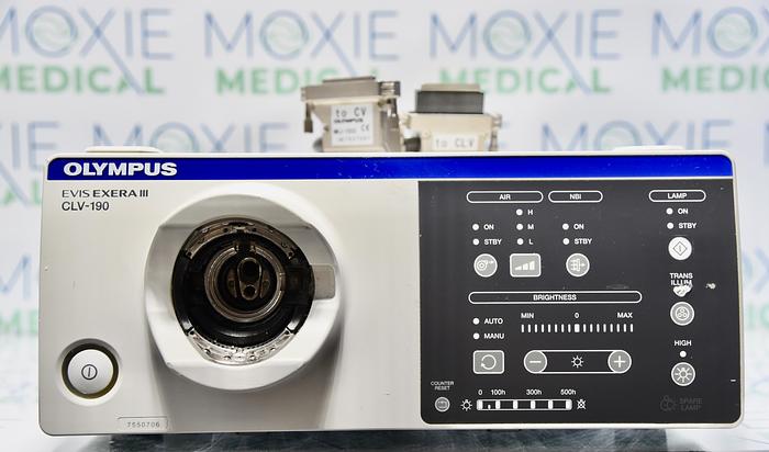 Used Olympus Evis Exera III CLV-190 Light Source with MAJ-1933