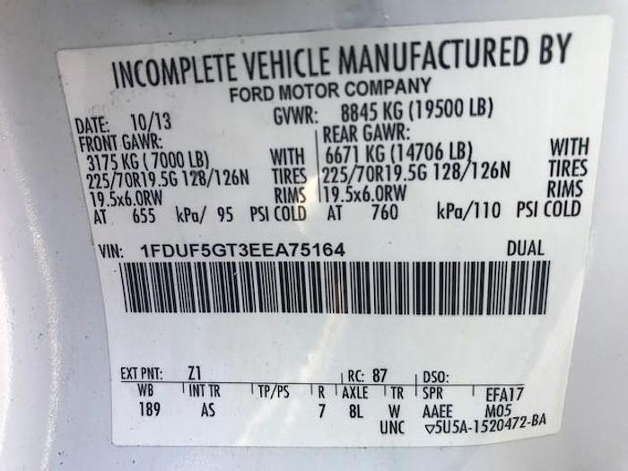 Used 2014 Ford F550 Omnivan Altec AT248F 48ft Bucket Truck - C75164