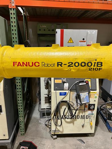 Used FANUC R2000iB/210F WITH R30iB CONTROLLER, VERY LOW HOURS, CLEANED AND TESTED #104585