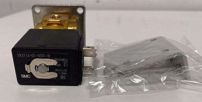 SMC VX3114-01-5D01-B Assy Valve Solenoid 3 port  DC24V For Waters Acquity
