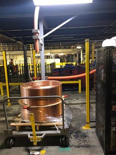 Used 2014 Eaton Leonard  Robotic Tube Uncoiling, Straightening, Cut-Off, And Bending Cell