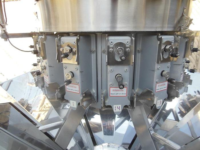 Used Scale, Combination, High Tek, 14-Head, Model HTMW-T2-2.5-WD #S742673