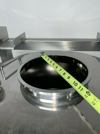 Used LB Bohle 1800 Liter Stainless Steel IBC Blending Tank Max Temp 100 C