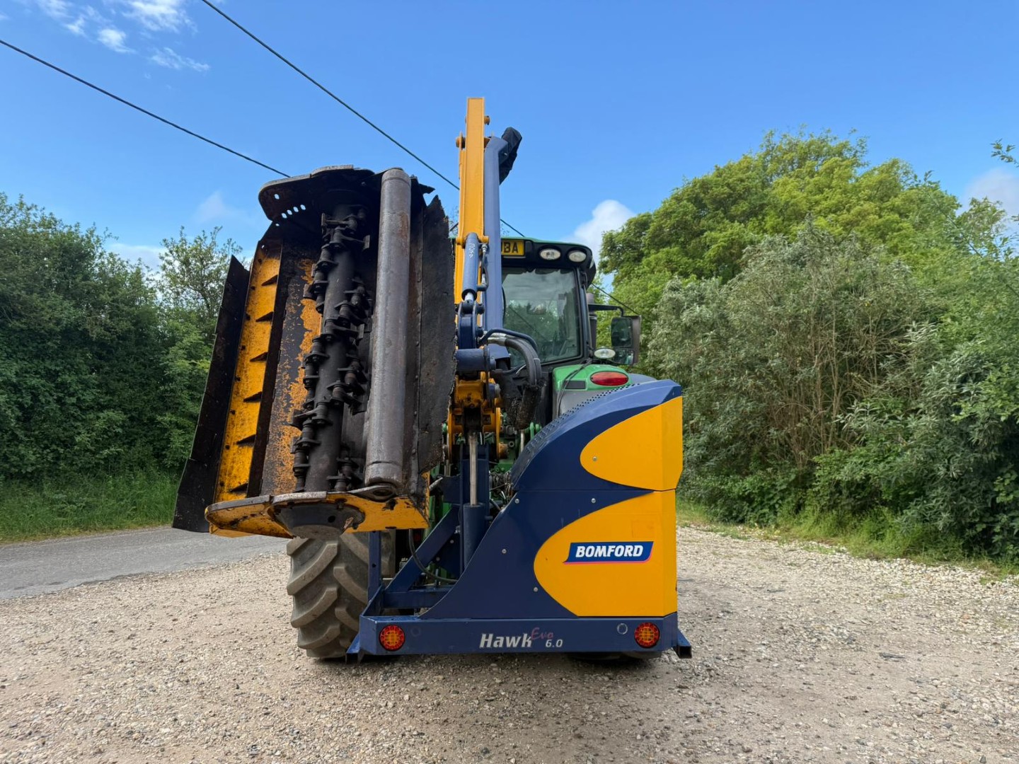 Used Bomford Hawk Evo 6.0 Hedge Cutter