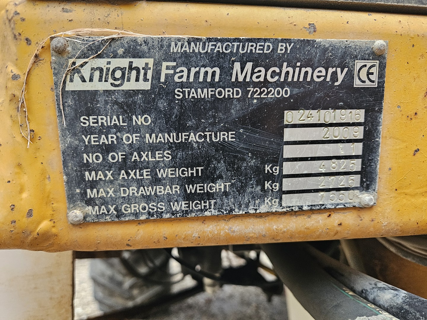 Used Knight Trailed Sprayer