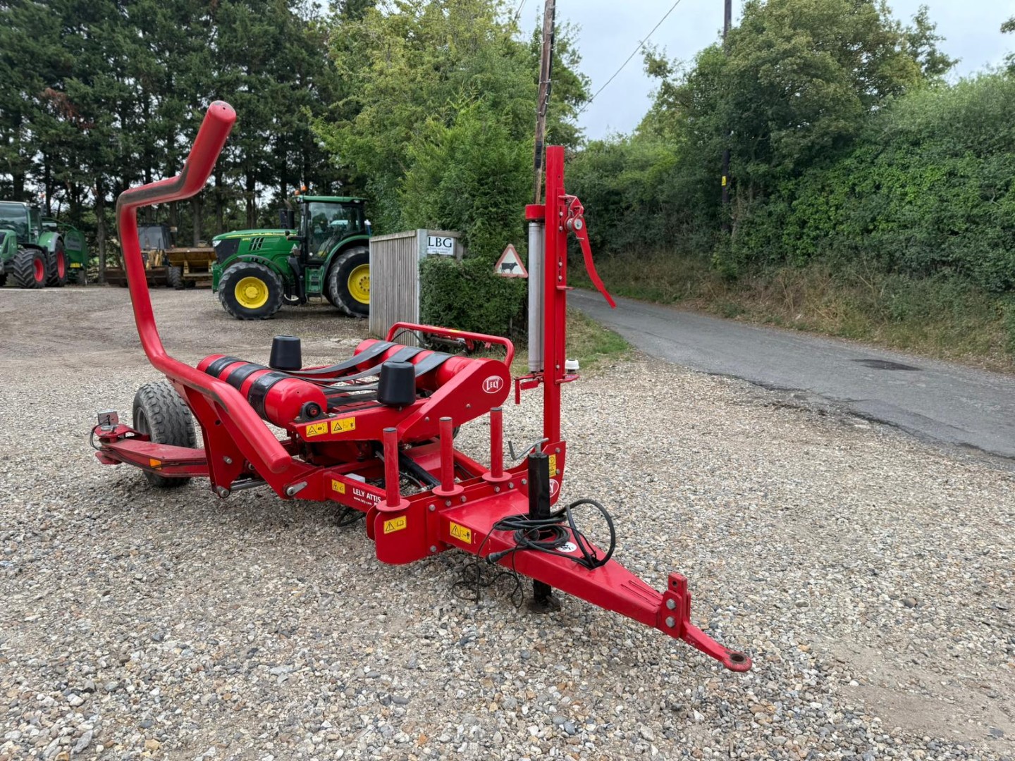 Used Lely Attis PT130 Bale Wrapper