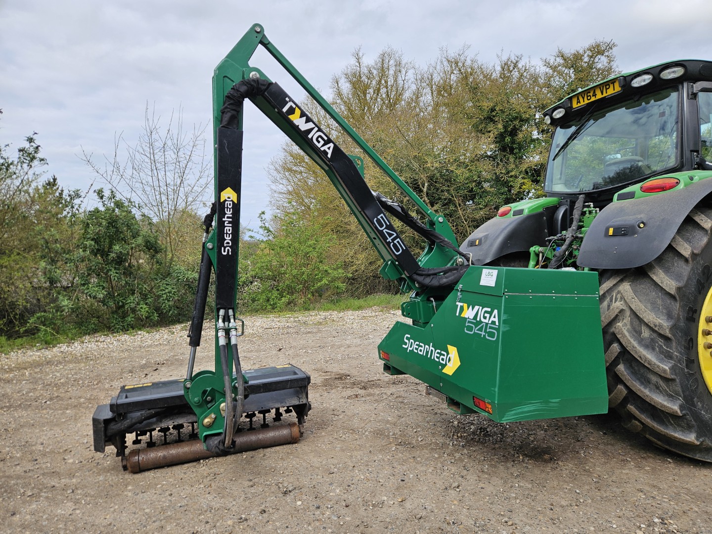 Used Spearhead Twiga 545 Hedge Cutter