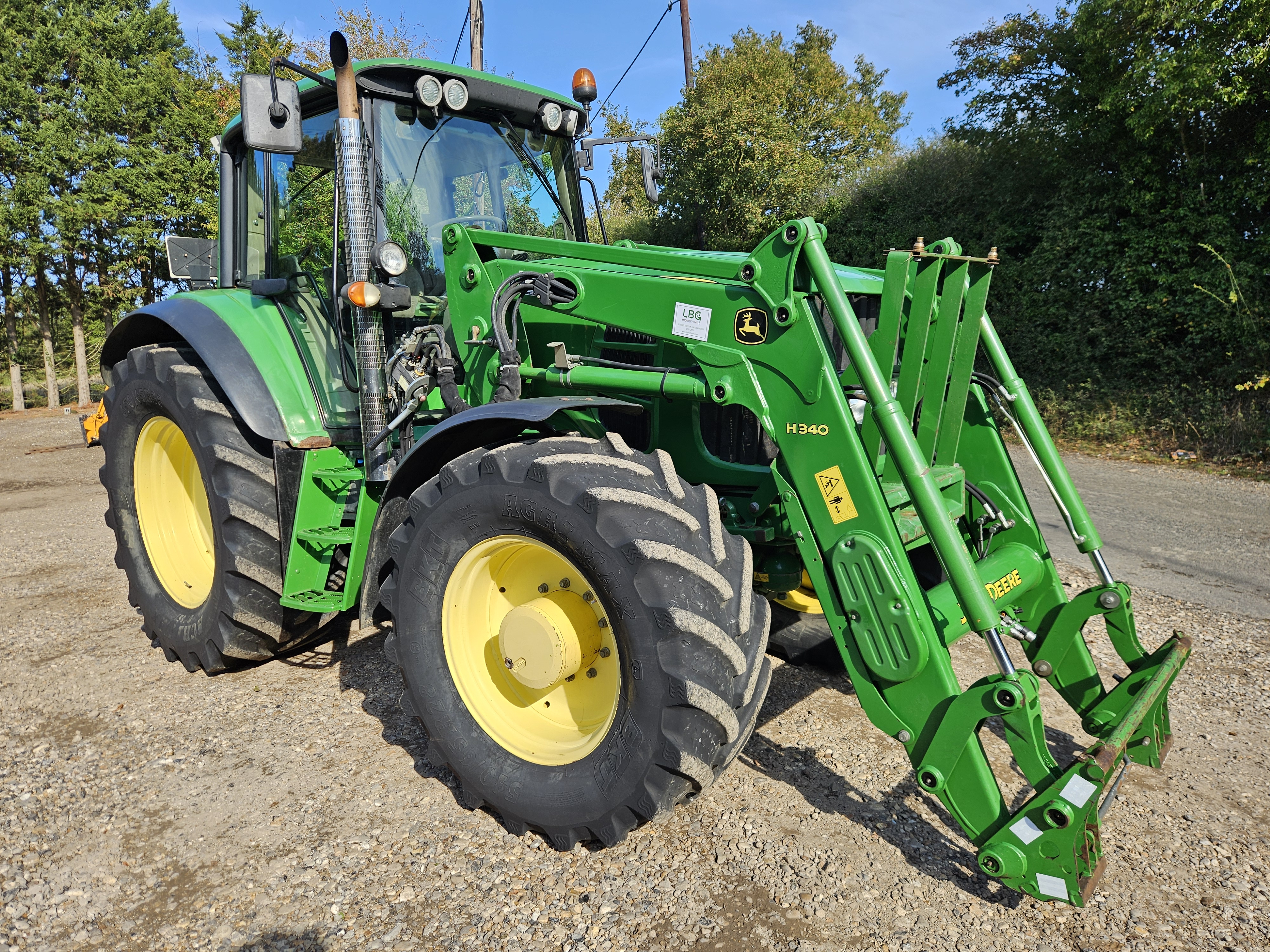 Used John Deere 6830 Premium 4wd Tractor