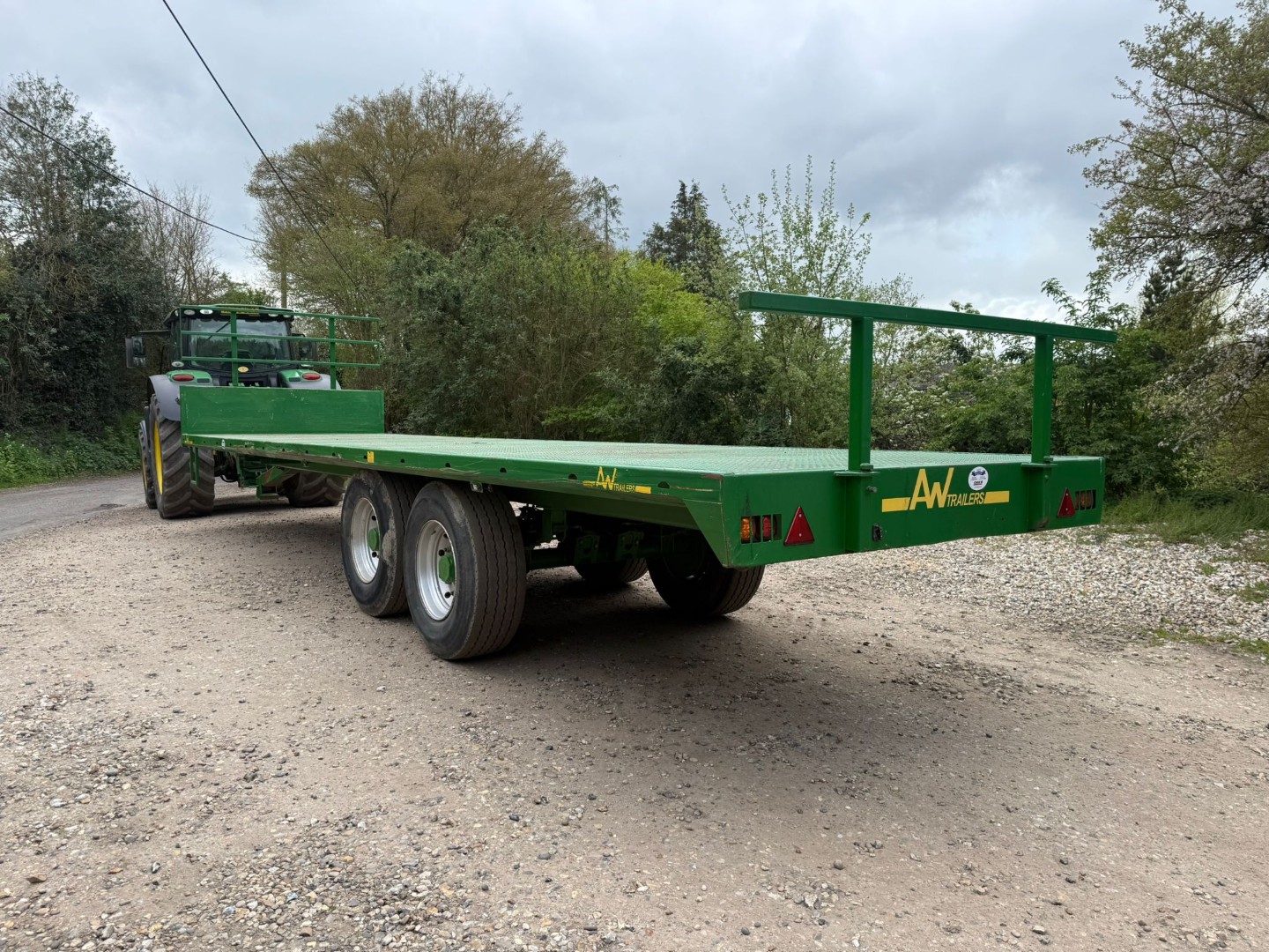 Used AW Engineering Bale Trailer