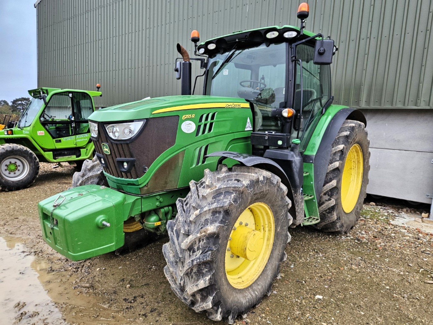 Used John Deere 6155R 4wd Tractor