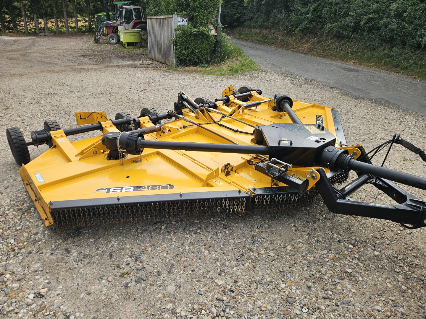 Used McConnel SR460 Batwing Topper