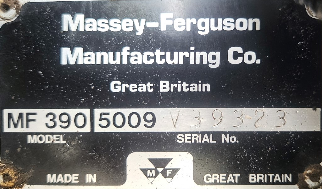 Used Massey Ferguson 390 4wd Tractor