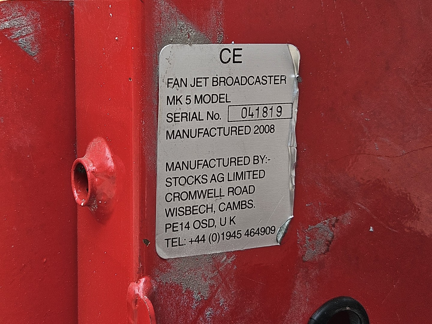 Used Stocks Ag Fan Jet Pro 65 Slug Pelleter