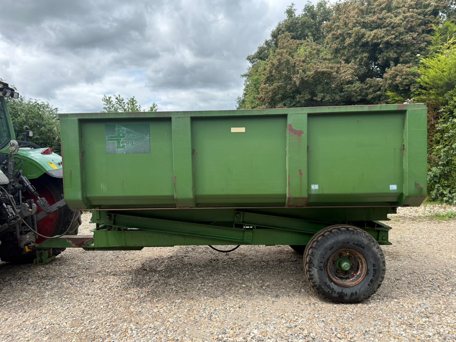 Used Brian Legg High Lift Tipping Trailer