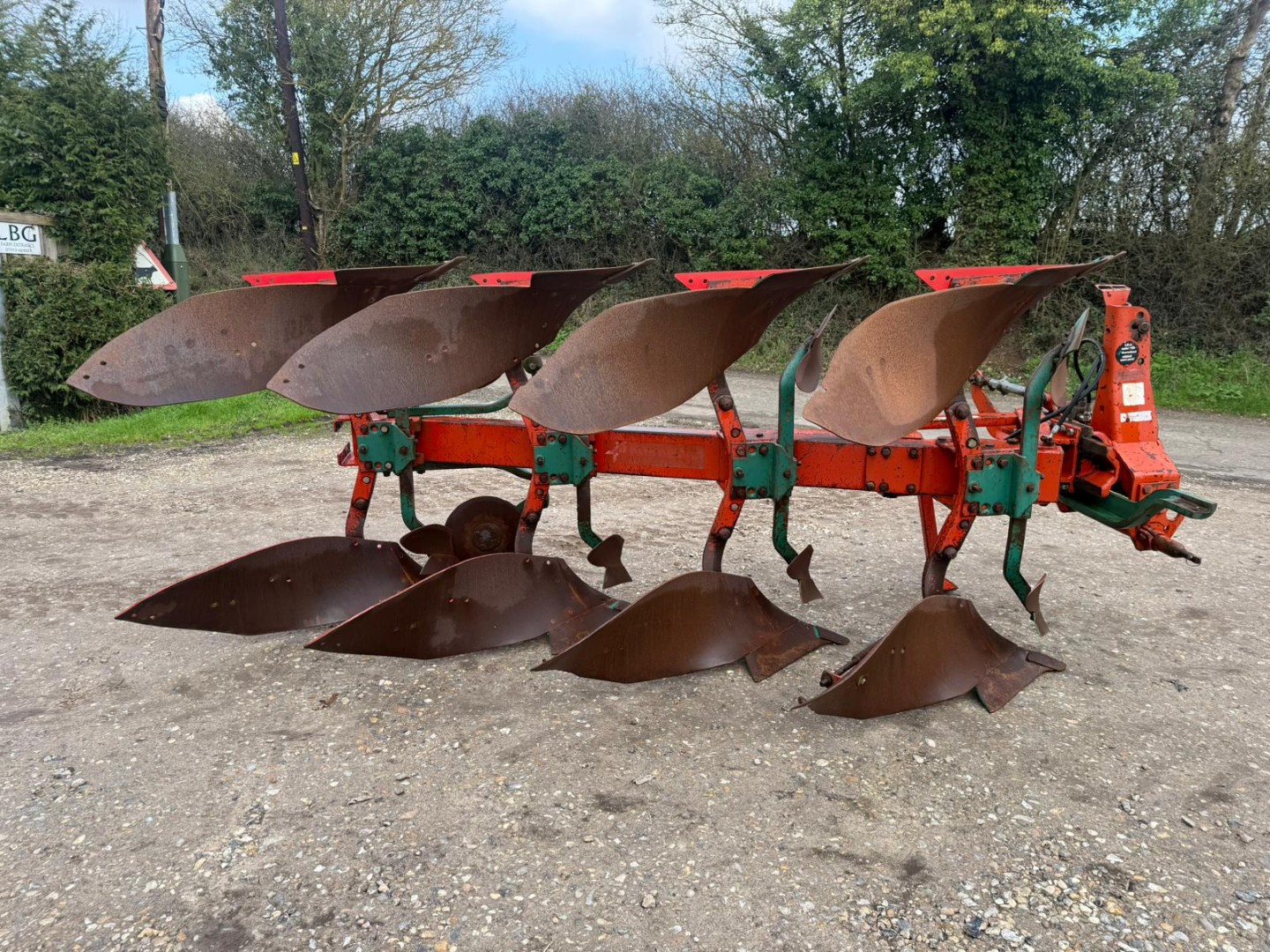 Used Kverneland LD85-160-8-HD Plough