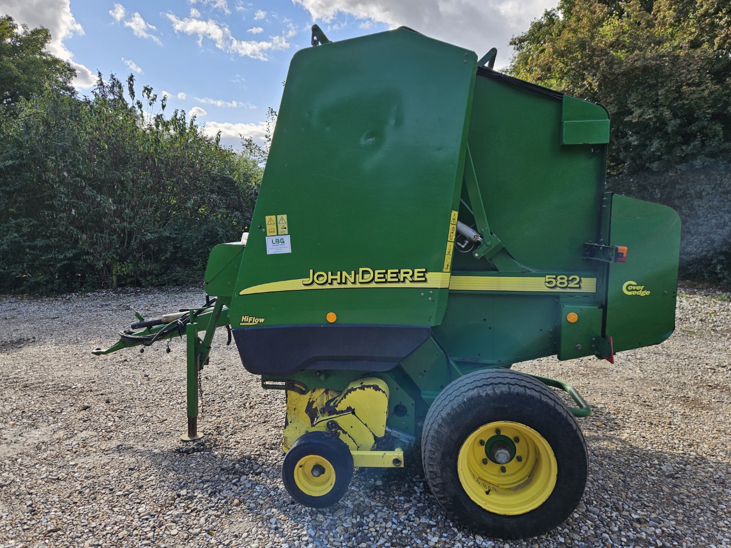Used John Deere 582 Round Baler