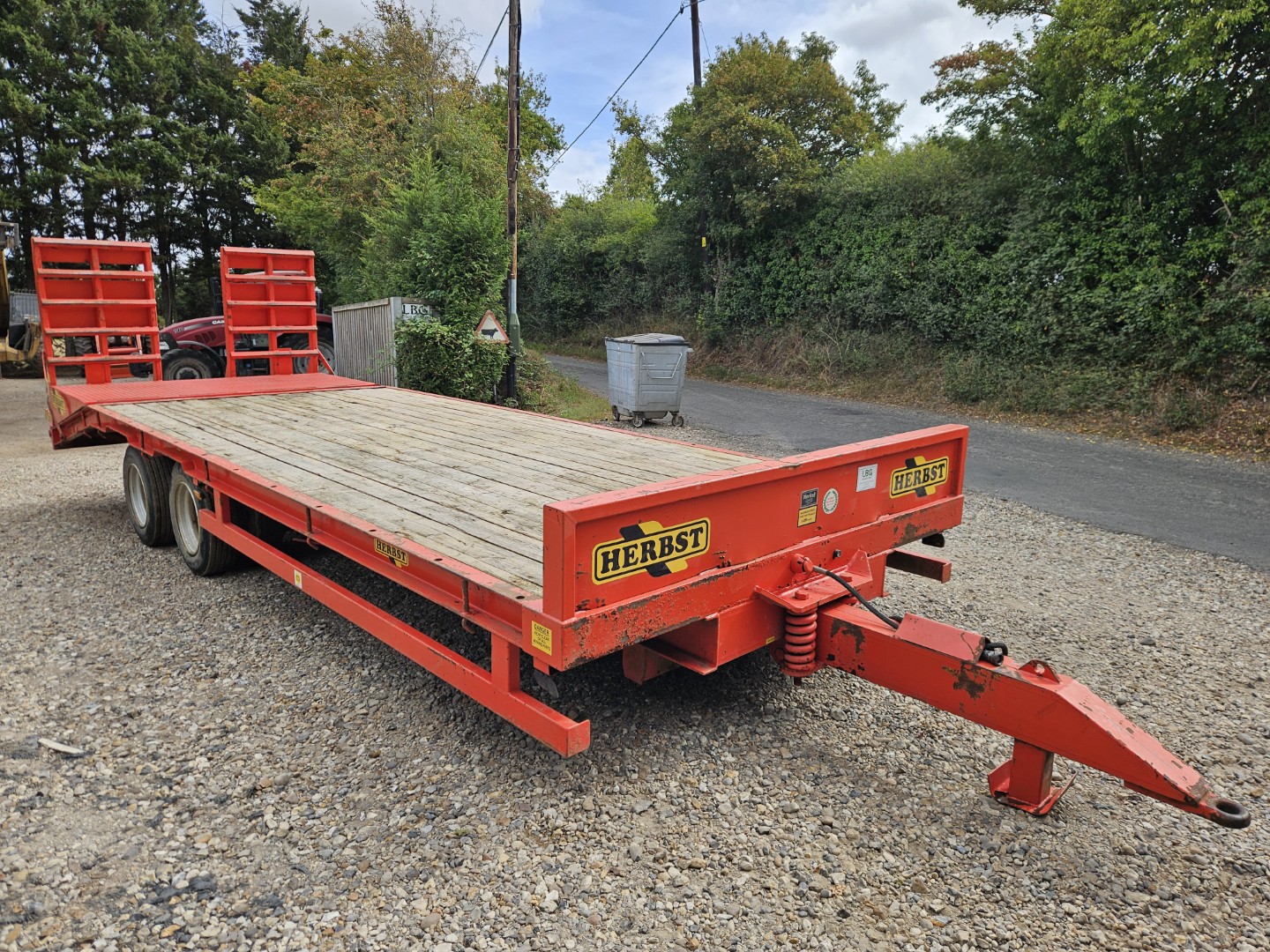 Used Herbst Low Loader Trailer